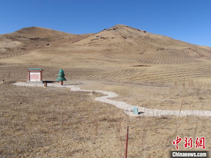 四川省阿壩州若爾蓋縣草原沙化治理前。若爾蓋縣林業和草原局供圖